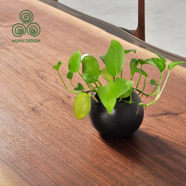 Handmade maple epoxy river dining table by untreated art